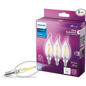 Philips Led 40W B11 E12 3pack