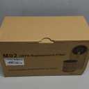 M02 Replacement Filter Compatible with Mooka M02 Air Purifier, M02 H13 True HEPA and Pre-Filter 3-in-1 High-Efficiency 3 Stages Filtration, 2 Pack (White for M02)