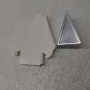 50 Triangle Pizza Slice Boxes with Window, Pizza Slice Container, Individual Pizza Slice Boxes to Go