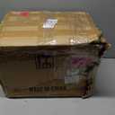 Nuenen 30 Pcs Round Wood Cutting Board with Handle Acacia Bamboo Wooden Serving Kitchen Chopping Boards for Pizza, Bread, Cheese, Charcuterie, Fruit, Vegetables (Acacia)