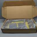 Jardineer Garden Kneeler and Seat Heavy Duty with Handles - 2-in-1 Foldable Padded Gardening Kneeler for Seniors, Ergonomic Yellow Kneeling Bench & Pad, Bypass Pruner Included (330lbs Capacity)