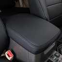 EKR 4runner Seat Covers Full Set 5 Seats 2010-2024,Car Seat Cover for Toyota 4 Runner,Leather Seat Covers for Cars SUV,Automotive Seat Covers,Car Seat Protector Cushion Waterproof(Black)