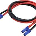 EC5 Male Connector to EC5 Female Connector Cable Extension Wire RC Adapter 10awg for RC Airplane Battery Charger (1M /3.3FT)