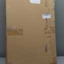 RV Window for Trailer Camper, 30" W x 22" H RV Exit Window with Net Screen and Trim Ring RV Window for Cargo Trailer Camper for 1-1/2" to 1-4/5" Thick Walls, DOT Approved