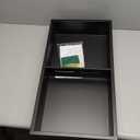 Neodrain No Tile Shower Niche, Stainless Steel Wall Niche 13.1"X25.1"(Inner Size 12"X24"), Two-Tier Bathroom Shelf, NO Tile Needed Recessed Cabinet for Bathroom Storage, Matte Black