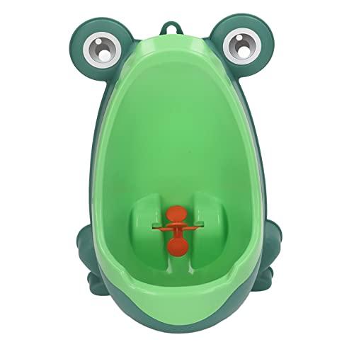 Toddler Urinal Potty Training for Boys,Frog Urinal Potty Training Kids Urinal Boys Urinal Potty Training Standing Toddler Urinals for Potty Training Urinal with Funny Aiming Target (Green)