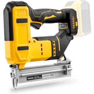 Cordless 18GA Brad Nailer for Dewalt 20V Max, 18 Gauge Nail Gun for Wood Carpentry Home DIY, 2 in 1 Electric Nail Gun, Brushless, 2 Mode, 3/8 to 1-3/16 Inch, Tool Only