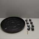 Choclaif Plant Caddy with Wheels,3 Pack Black Heavy Duty Plant Stand with Universal Wheels,Round Pot Trolley for Indoor Outdoor (12.12)