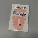 Sophocles I By Sophocles/ Grene, David/ Lattimore, Richard (EDT)