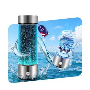 New Upgrade Hydrogen Water Bottle Generator NO.1 Double Hydrogen Content Industry TOP - 24-Hour Hydrogen Lock | 0 Chlorine & 0 Ozone | 100% Leak-Proof Seal, Hydrogen Water Bottle Generator