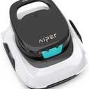 AIPER Cordless Automatic Pool Cleaner, Pool Vacuum with Auto- Parking, Lightweight, Ideal for Above Ground Flat Pool up to 860 sq.ft.