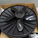 Lasko Pedestal Fan, Oscillating Fan for Bedroom with Adjustable Height and 3 Cooling Speeds, Portable, 18", Black, 1827