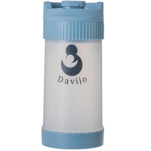 Formula Dispenser - Replaces Hand Scooping - Add Desired Amount with a Few clicks - Baby Formula Container to go - 10ounces Baby Milk Powder Storage - for Home & Travel (blue)