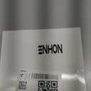 Enhon Metal Tub Spout Cover Ring, Bathroom Faucet Remodeling Wall Plate with Foam Gasket, 1-1/2 Inch ID and 3-5/8 Inch OD(Brushed Nickel)