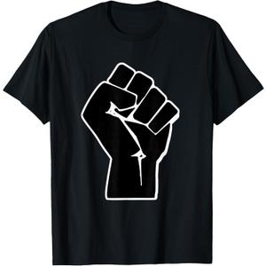 Black Power FIST - Black History Month T-Shirt, M