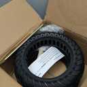 stio Solid Rubber Tire 10x2.5 inch for Segway Ninebot MAX G30 G30P G30LP/Hiboy S2 MAX,Dual Shock Absorption Honeycomb Explosion-Proof Front/Rear Tire 2PCS