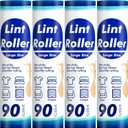 360 Sheets Sticky Lint Rollers Refills for 9.45'' Width Large Lint Roller, Floor Lint Roller Refills