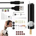 Electric Drill | Multi Purpose Drill | Portable Hand Drill Machine | Cordless Drills, Small Electric Drilling Bit for, Miniatures, Jewelry Making, Resin, and Wood (Black)