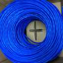 MONK CABLES | CAT6 Plenum Cable 1000ft | UTP, 23AWG, 550MHz | DSX-8000 Certified | Most Certified Cable of The Whole Market (Blue)