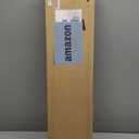 DEZ FURNISHINGS Cordless 2" Signature Faux Wood Blind, 25.25" W x 60" H, Embossed White