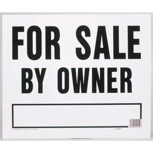 Hy-Ko LFS-1 20" X 24" For Sale By Owner Sign