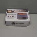 Lower Back Massager with Heat, Heating Pad for Back, Stomach Heating Pad, Waist Belt Wrap with Heat Vibration 3 Levels Adjustable, Touchscreen Control, Adjustable Size, Gifts for Dad Mom (Grey)