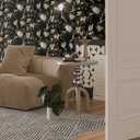 6 x Dimoon 78.7"x16.1" Floral Peel and Stick Wallpaper Black and White Wallpaper Thicken Bird Contact Paper Delicate Waterproof Golden Leaf Self Adhesive Removable Wall Paper Shelf Liner Decal Vinyl Roll