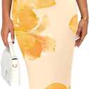 PRETTYGARDEN Women Summer Strapless Maxi Dress Bodycon Floral Sexy Long Wedding Guest Dress Formal Tube Mesh Cocktail Dresses S