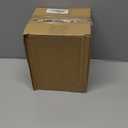 Wooden Utensil Holder for Countertop, 360 Rotating Kitchen Utensil Holder, 7.2"x 6" Large Acacia Wood Crock, Farmhouse Kitchen Decor