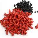 170Pcs Car Universal Mushroom Shaped Tire Repair Insert Plugs Red Black Automotive Parts