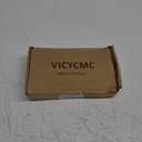 Vicycmc Champagne Bronze Zinc Alloy Solid Cabinet Pulls 6-1/ 4 Inch(160mm) Hole Center, Dresser Cabinet Handles Luxury Cabinet Pull Hardware for Bedroom, Kitchen 6 Pack 2401