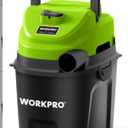 WORKPRO 1.5Gallon Portable Wet/Dry Vacuum Cleaner(US Plug)