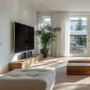 USX Mount Full Motion TV Wall Mount for Most 42-90 inch Flat Screen/LED/4K, TV Mount Bracket Dual Swivel Articulating Tilt 6 Arms, Max 16" Wood Studs, VESA 600x400mm, Holds up to 132lbs