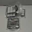 TARARIUM Aquarium Turtle Tank Filter Accessories for Small IX-90 Filter Aquarium Pumps Filters 1Pcs Ceramic Ball Plate & 4pcs Low Water Level Power Filter Replacement Sponge Clip