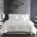 Riverbrook Home Turin Plush Comforter Set, Queen, White, 7-Piece Set