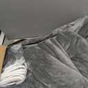 Bedsure Electric Blanket Queen Size - Dual Control Heated Blanket Queen, GentleSoft Fast Heating with 10 Time Settings & 10 Heat Settings, Warm Gift for Grandma (84x90 inches, Grey)