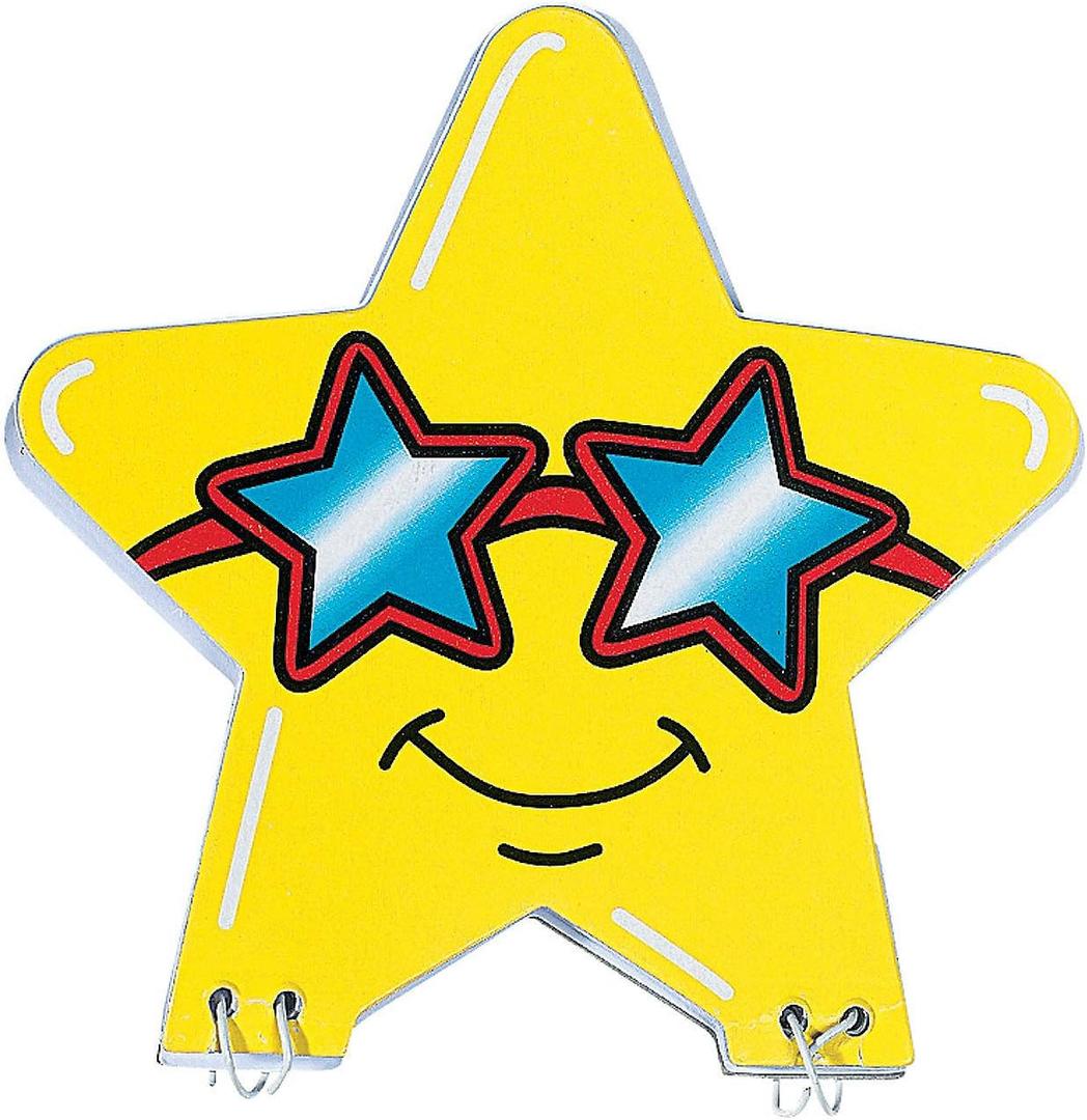 Fun Express Star Student Note Pad - 12 Pieces - Educational and Learning Activities for Kids