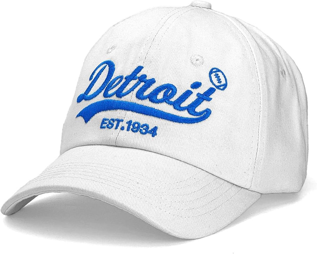 Vintage Embroidered Baseball Cap, Adjustable Dad Hat for Men and Women (One Size, Nn_det)
