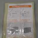 Air Conditioner Covers for Inside to Protect AC and Winter Insulation, 3 Layers Insulation AC Covers for the Winter with Aluminum Foil and 2mm Foam, 28"W x 20"H x 3.5"D - Beige