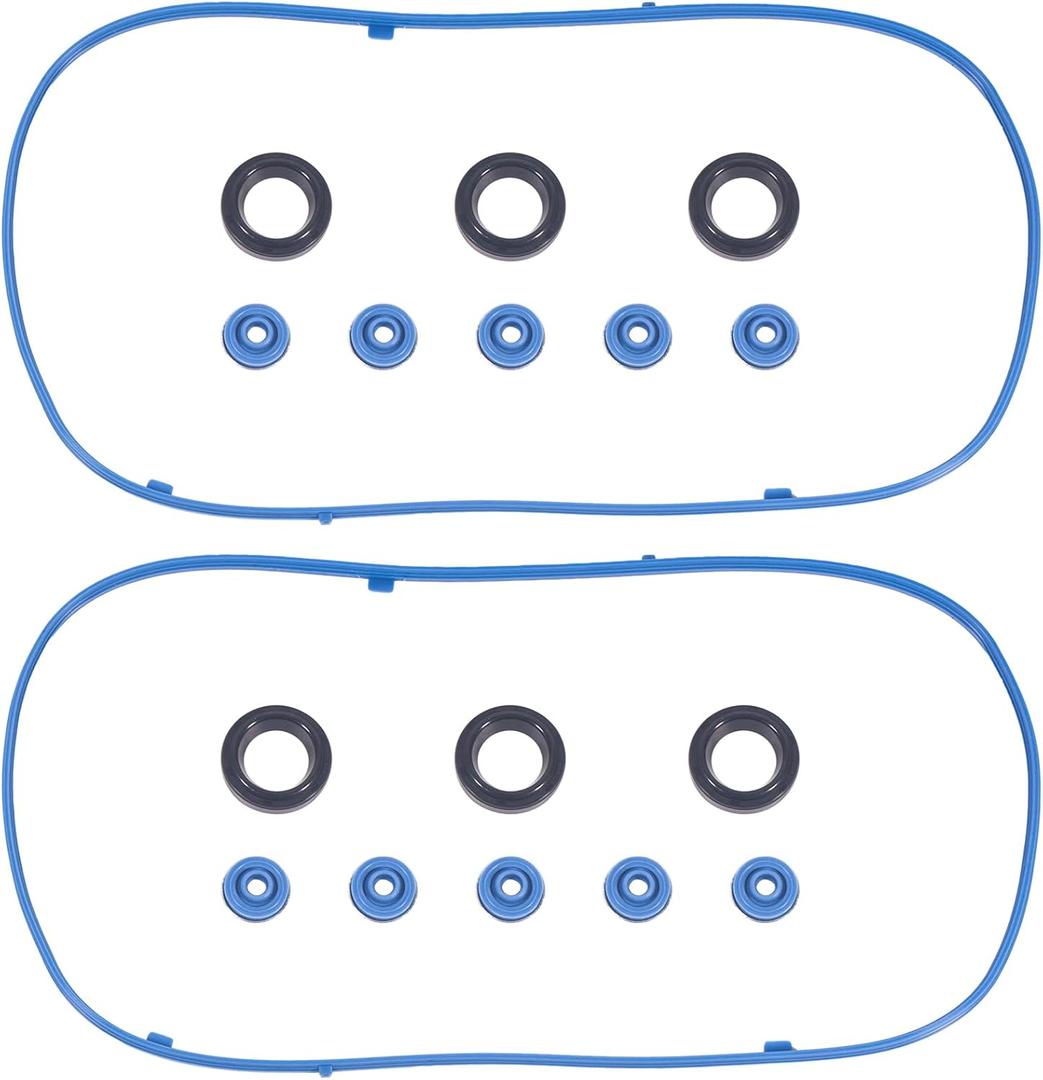 VS50607R for Honda Pilot 3.5 Valve Cover Gasket Odyssey Ridgeline Accord Saturn Vue Acura MDX RLTL 3.5 Valve Cover Gasket 3.0 3.2 3.7L 2003 2004 2005 2006 2007 2008 2009 2010 12341RCAA01 036-1708