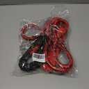 6 FT Red Strong Rope Dog Leash with Comfortable - Padded Handle Heavy Duty Loop Leash | Highly Reflective No Pull Pet Training Threads Leashs for Medium Large Dogs