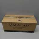 MALACASA 24 OZ Cereal Bowls, Porcelain Soup Oatmeal Bowls Set of 6, Kitchen Ceramic Serving Bowl, Dishwasher Microwave Oven Safe, White, Series LUNA