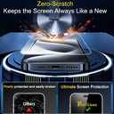 3 x Ferilinso 3 Pack Screen Protector for iPhone 15 Pro with 3 Pack Tempered Glass Camera Lens Protector Phone Case Friendly Ultra Accessories Protector de Pantalla for Apple iPhone 15 Pro