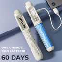 Smart Jump Rope with LED Display and Jump Counter, Weighted Cordless Design for Home Gym & HIIT, Adjustable Steel Wire for Fitness, Tracks Jumps, Calories & Time, for Men, Women & Kids (Light White)