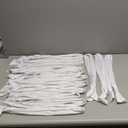 Hiboom 18 Pack Tie Headband Bulk Sports Tennis Headband for Men Women Ninja Karate Head Tie Athletic Sweatbands Elastic Hair Bands for Basketball, Football, Soccer, Running, Yoga (White)