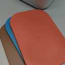 6Pcs Small Storage Bins with Lids, Stackable Plastic Organizer Bin Storage Containers for Organizing, Shelf Baskets for Pantry Cabinet Shelves Desktop Freezer Drawer Organization (6 Color, Small)