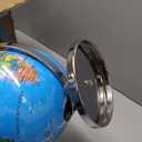 8 Inch World Globe with Stand, 360° Spinning Earth Map for Desk, Detailed Geographic Sphere for Office, Study, Travel Planning and Home Display