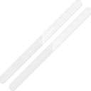 5 x Bed Sheet Rack Replacement Straps 2PCS Replacement Straps are Compatible with Most Lock Bed Sheet Racks Transparent