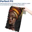 Classic Jigsaw Puzzle 1000 Piece Wooden Adults Children Puzzles-Butterfly African Woman-Art DIY Leisure Game Fun Toy Gift Suitable Family Friends