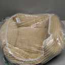 Rectangle Cat Dog Bed for Large Medium Small Pets Indoor Outdoor Machine Washable Sleeping Sofa Non-Slip Bottom Soft Puppy Bed Durable Orthopedic Calming Pet Cuddler (Small, Coffee)